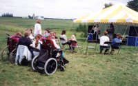 Meeting in the fresh air